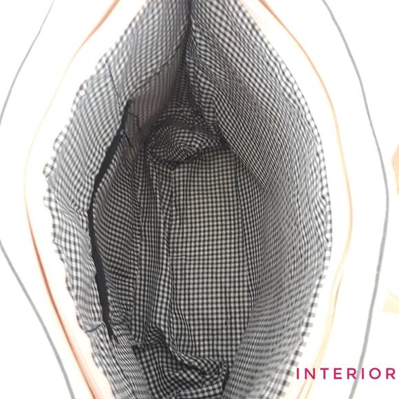 FASHION BAG Nude Pink Tote Bag Handbag Computer Bag Purse Travel Carry On Work - Picture 6 of 8